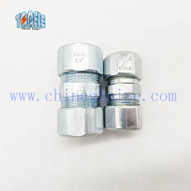 UL EMT Compression Coupling ro'yxatiga kiritilgan