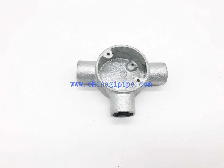 Uch yo'lli birikma qutisi - engil temir